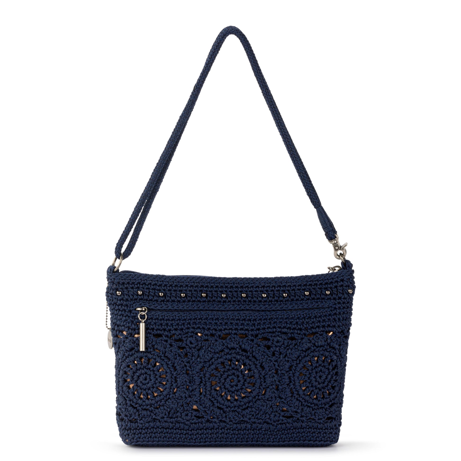 The Sak Lumi Crossbody Crochet - Denim Medallion