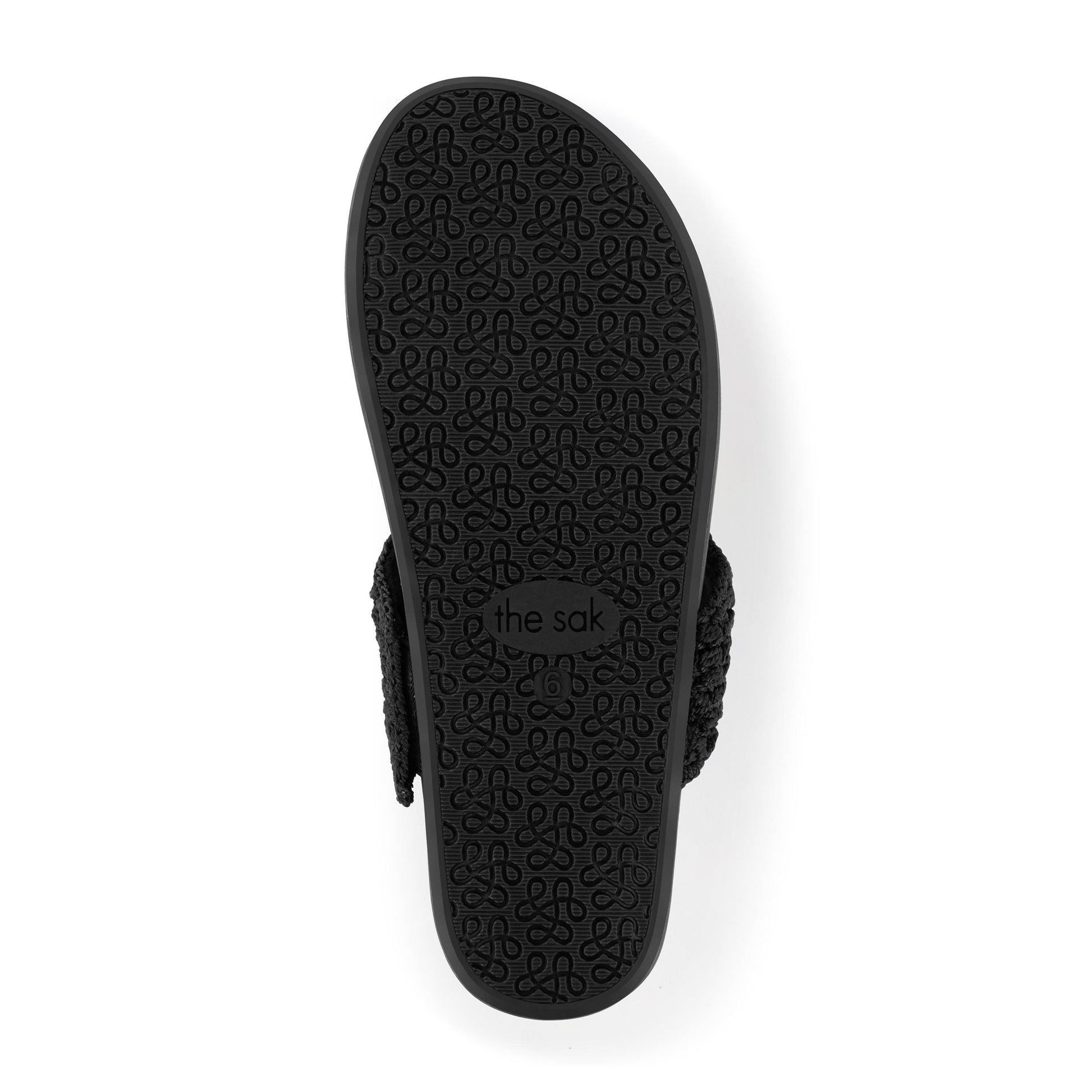 The Sak Everly Sandal Crochet - Black Medallion