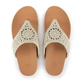 The Sak Everly Sandal - Hand Crochet - Natural Medallion