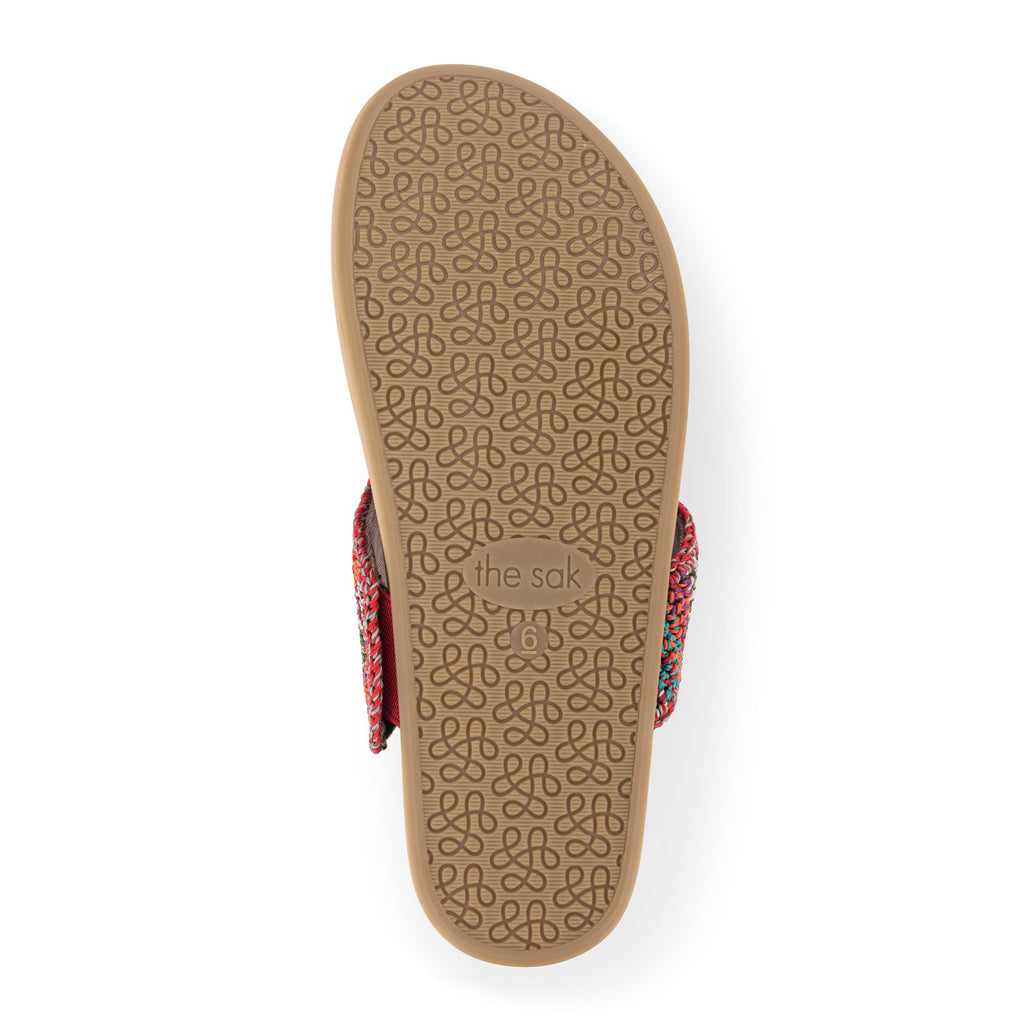 The Sak Everly Sandal - Hand Crochet - Sunset Stripe