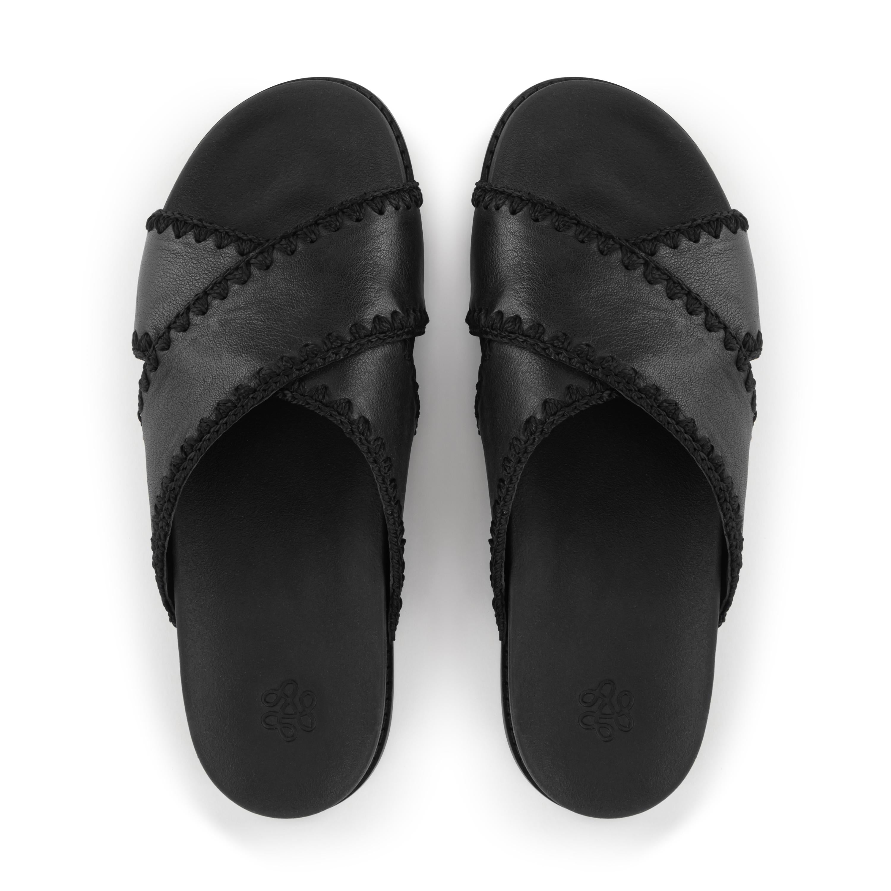 The Sak Penelope Sandal - Leather - Black