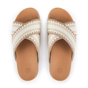 Penelope Sandal - Leather - Stone Neutral Seminyak