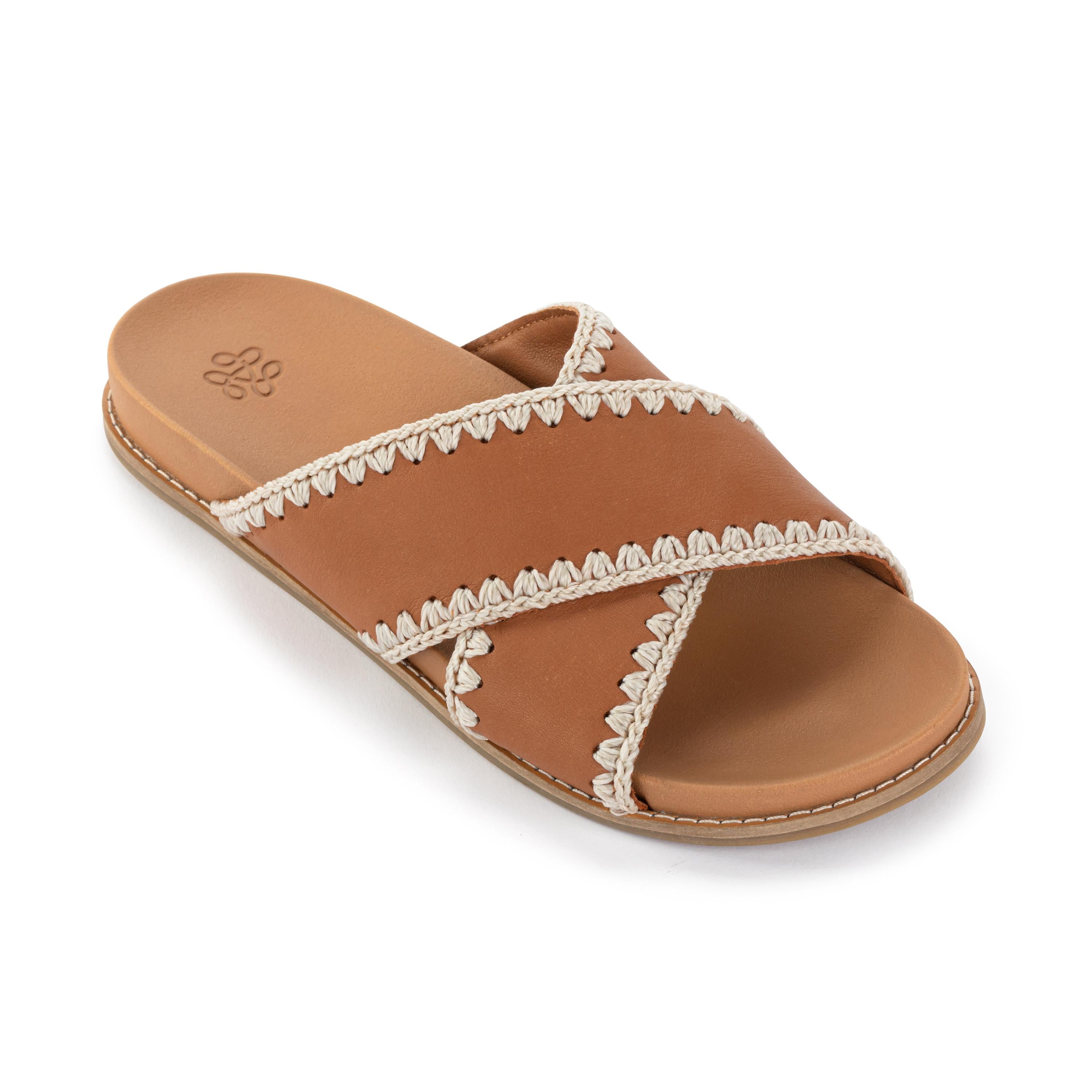The Sak Penelope Sandal - Leather - Tobacco