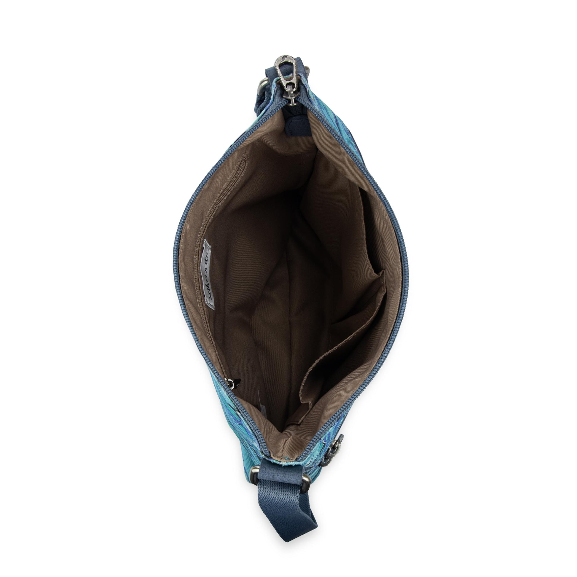 Sakroots Basic Crossbody Canvas - Reef Water Nation
