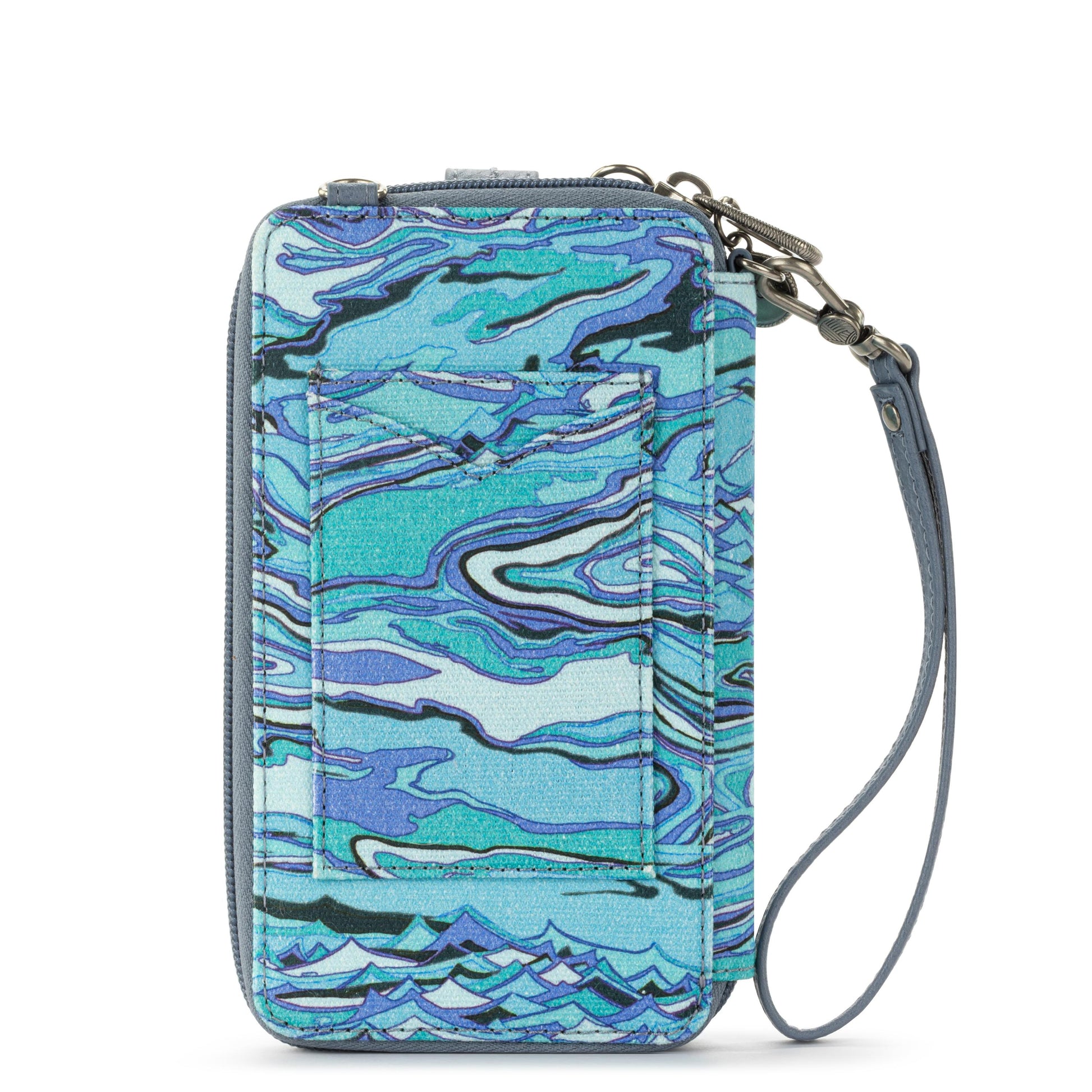Sakroots Salinas Smartphone Crossbody Canvas - |Reef Water Nation|