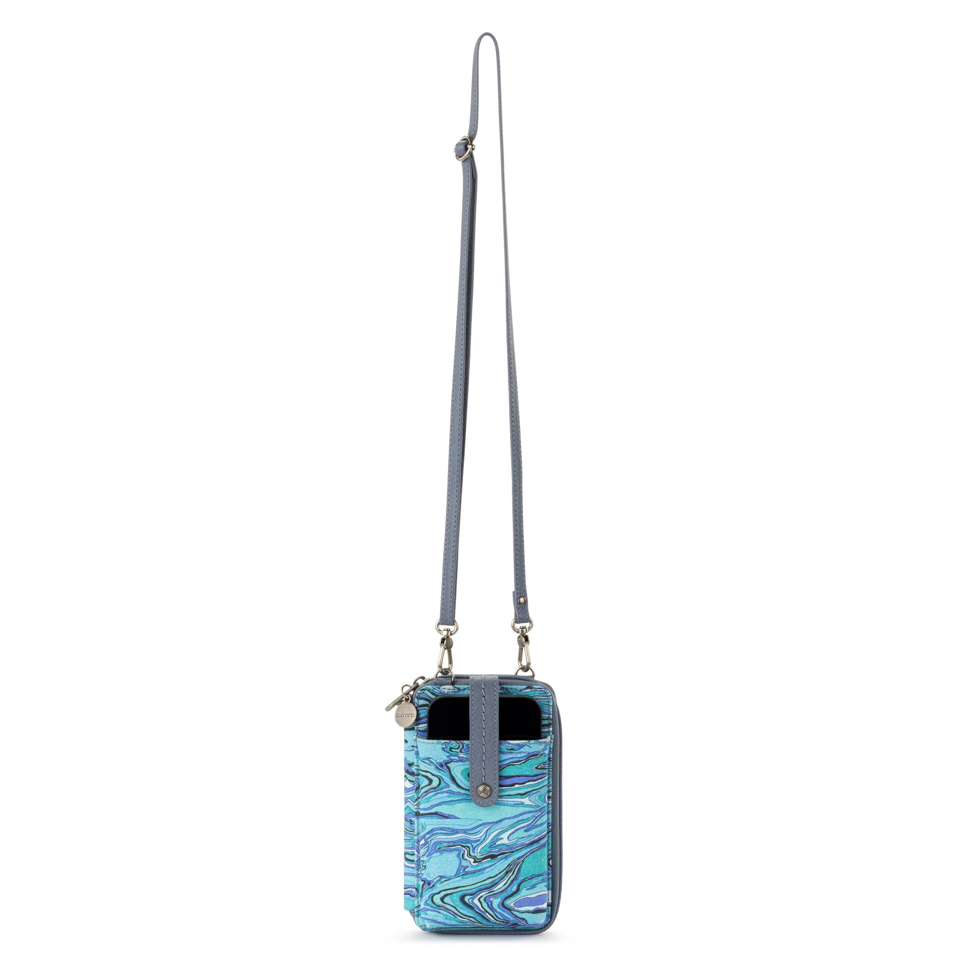 Sakroots Salinas Smartphone Crossbody Canvas - |Reef Water Nation|