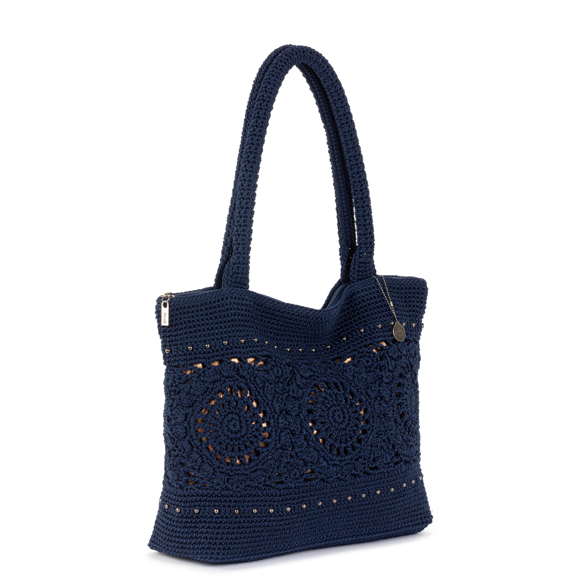 The Sak Crafted Classics Carryall Crochet - Denim Medallion