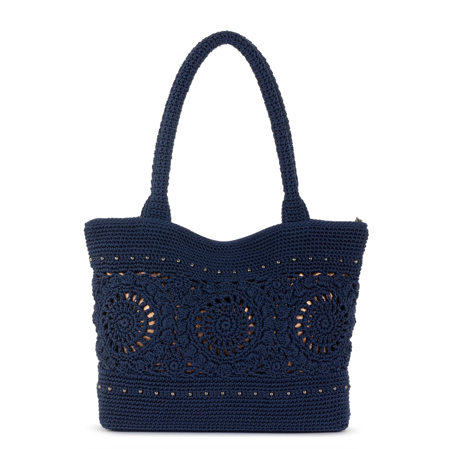 The Sak Crafted Classics Carryall Crochet - Denim Medallion