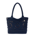 The Sak Crafted Classic Carryall - Hand Crochet - Denim Medallion