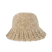 Lanie Bucket Hat - Hand Crochet - Bamboo Static