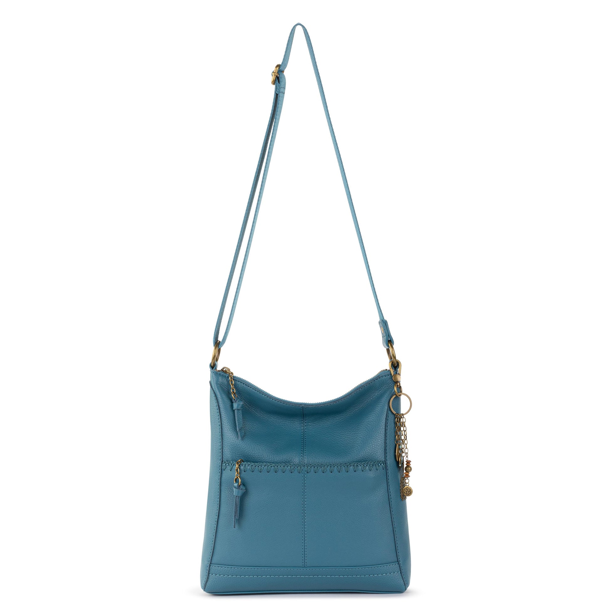 The Sak Lucia Crossbody Leather - |Lagoon Stitch|
