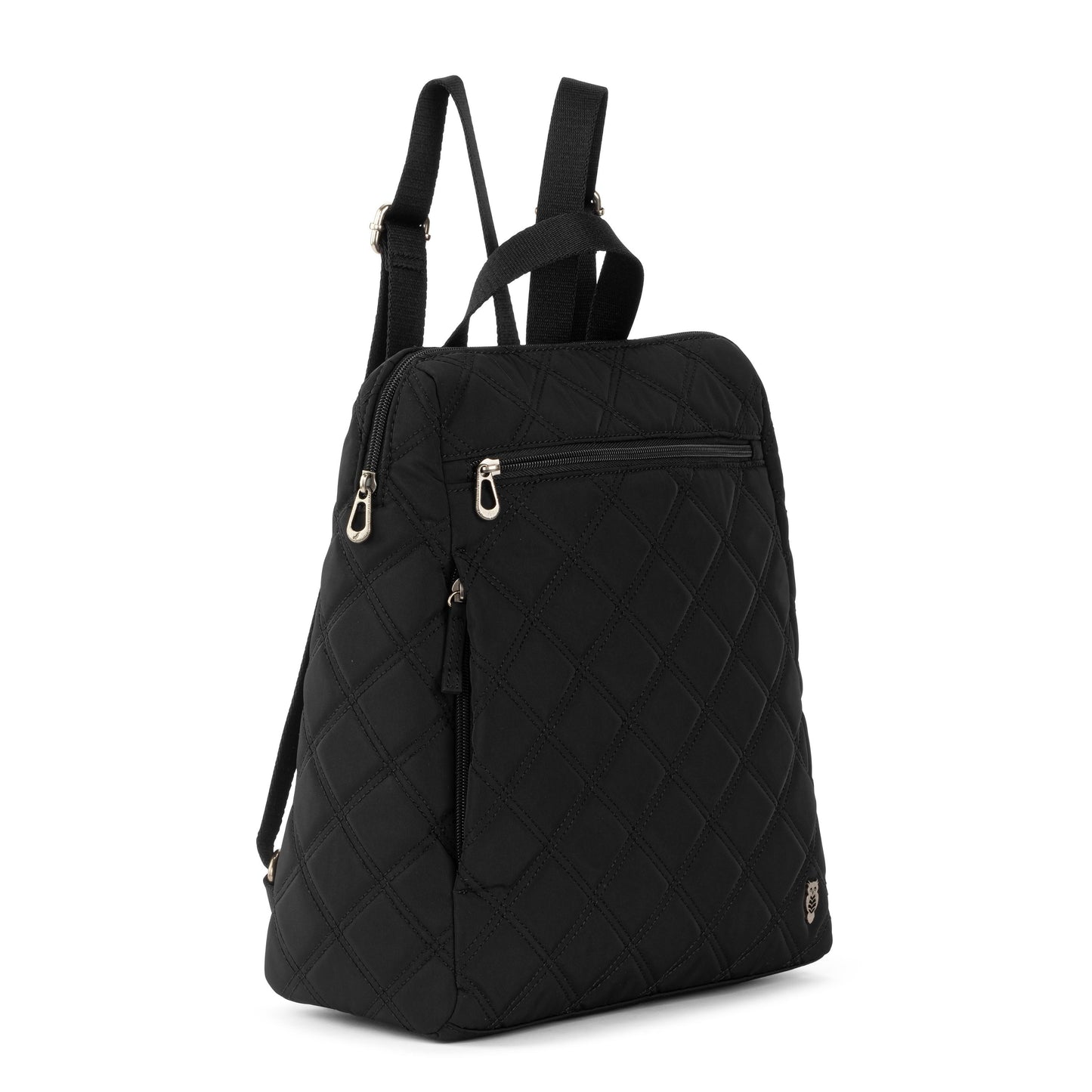 Sakroots Arlo Backpack EcoTwill - Black Diamond Quilted