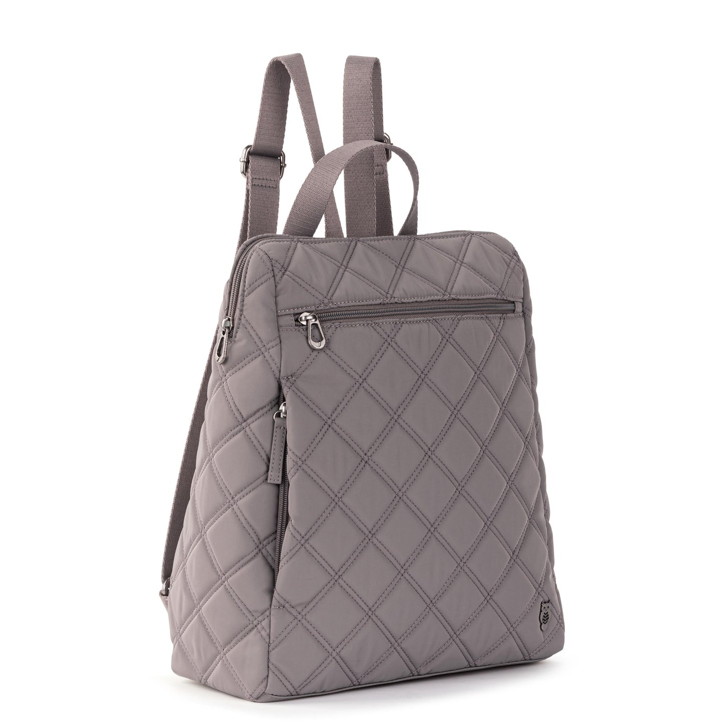 Sakroots Arlo Backpack EcoTwill - Mushroom Diamond Quilted