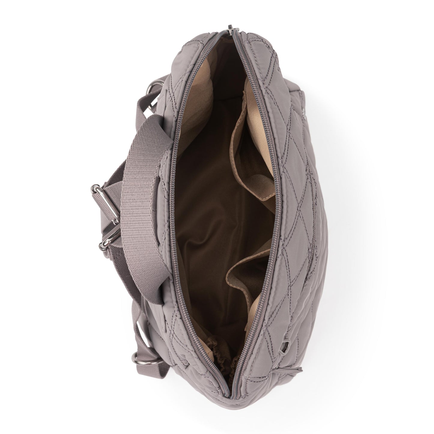 Sakroots Arlo Backpack EcoTwill - Mushroom Diamond Quilted