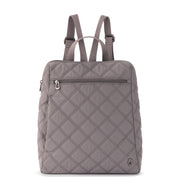 Arlo Backpack - EcoTwill - Mushroom Diamond Quilted