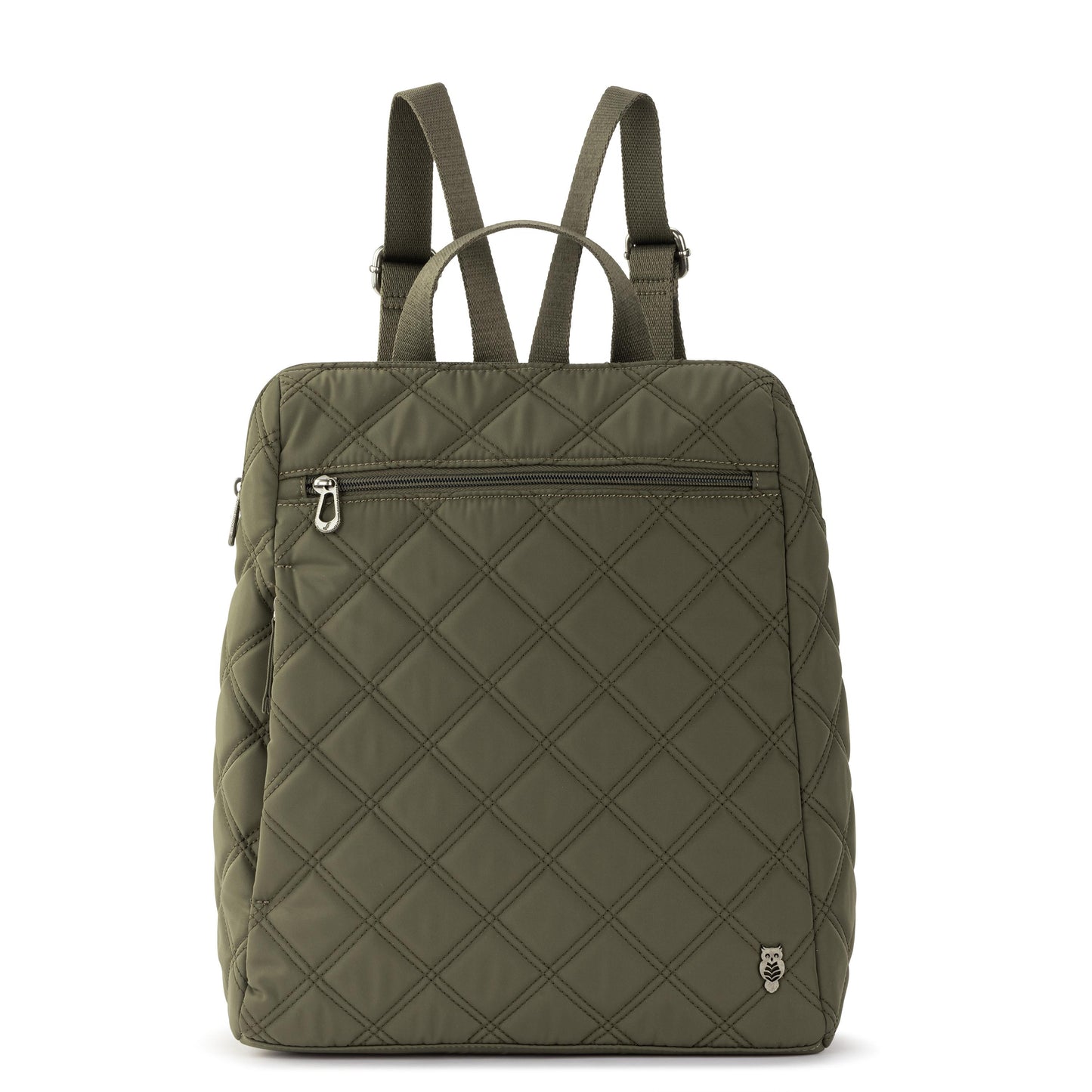 Sakroots Arlo Backpack EcoTwill - Olive Diamond Quilted
