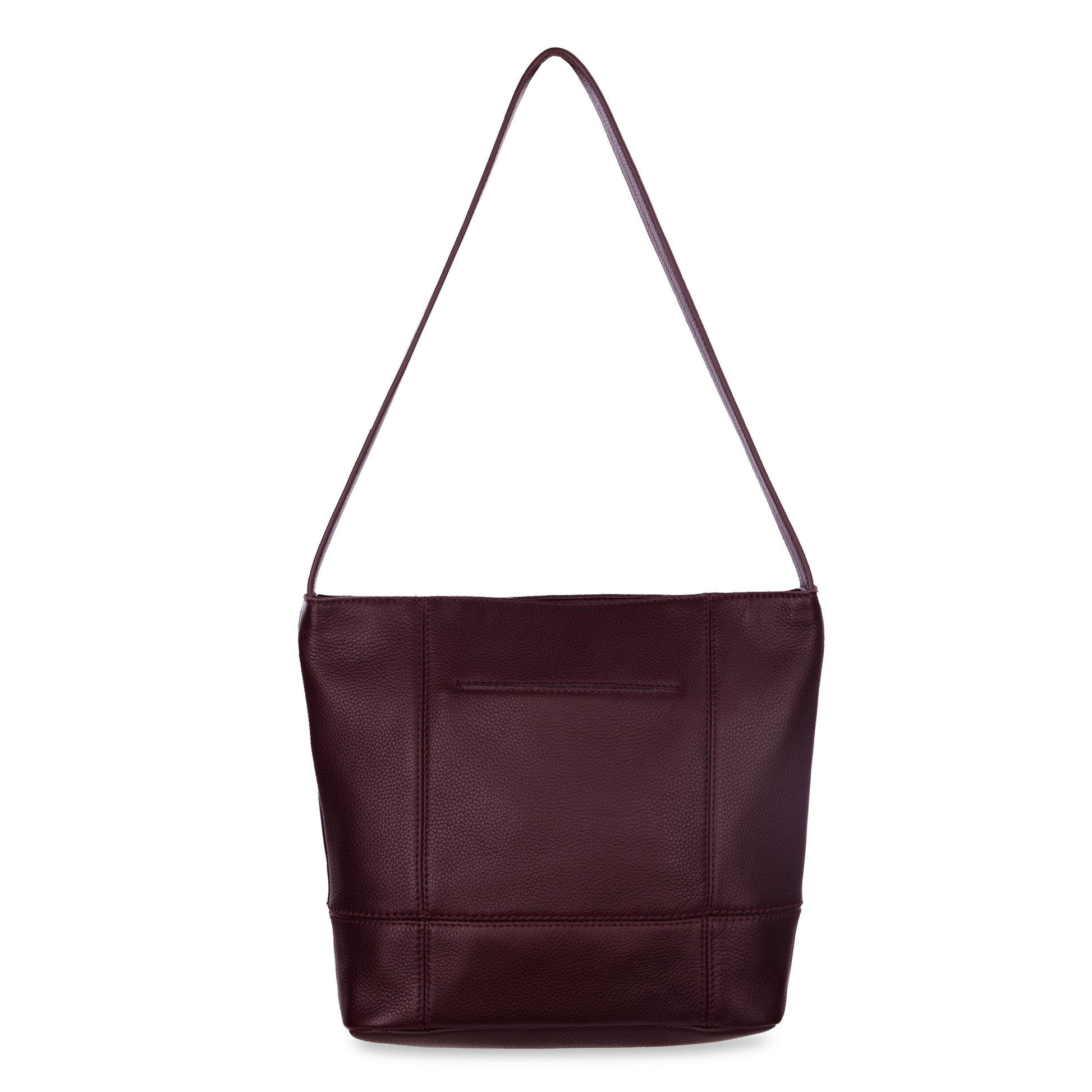 The Sak De Young Hobo Leather - Black Cherry