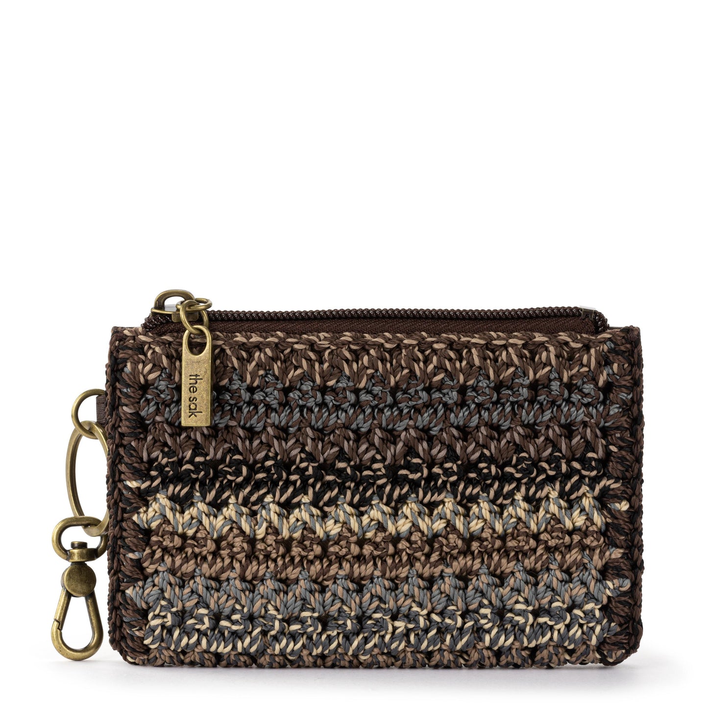 The Sak Encino Essential Wallet Crochet - Aspen Stripe
