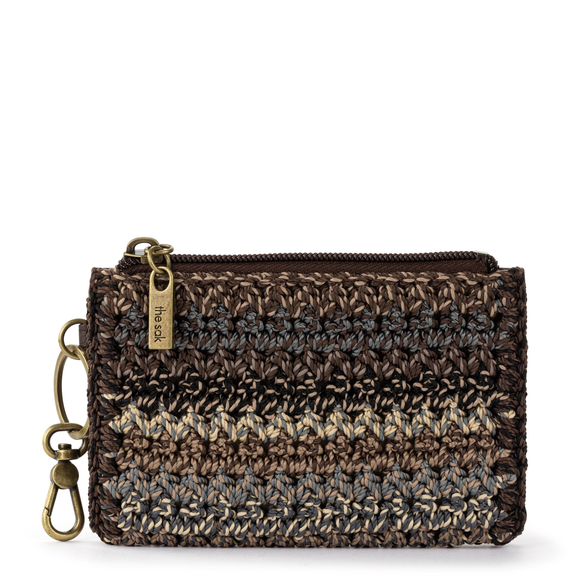 The Sak Encino Essential Wallet Crochet - Aspen Stripe