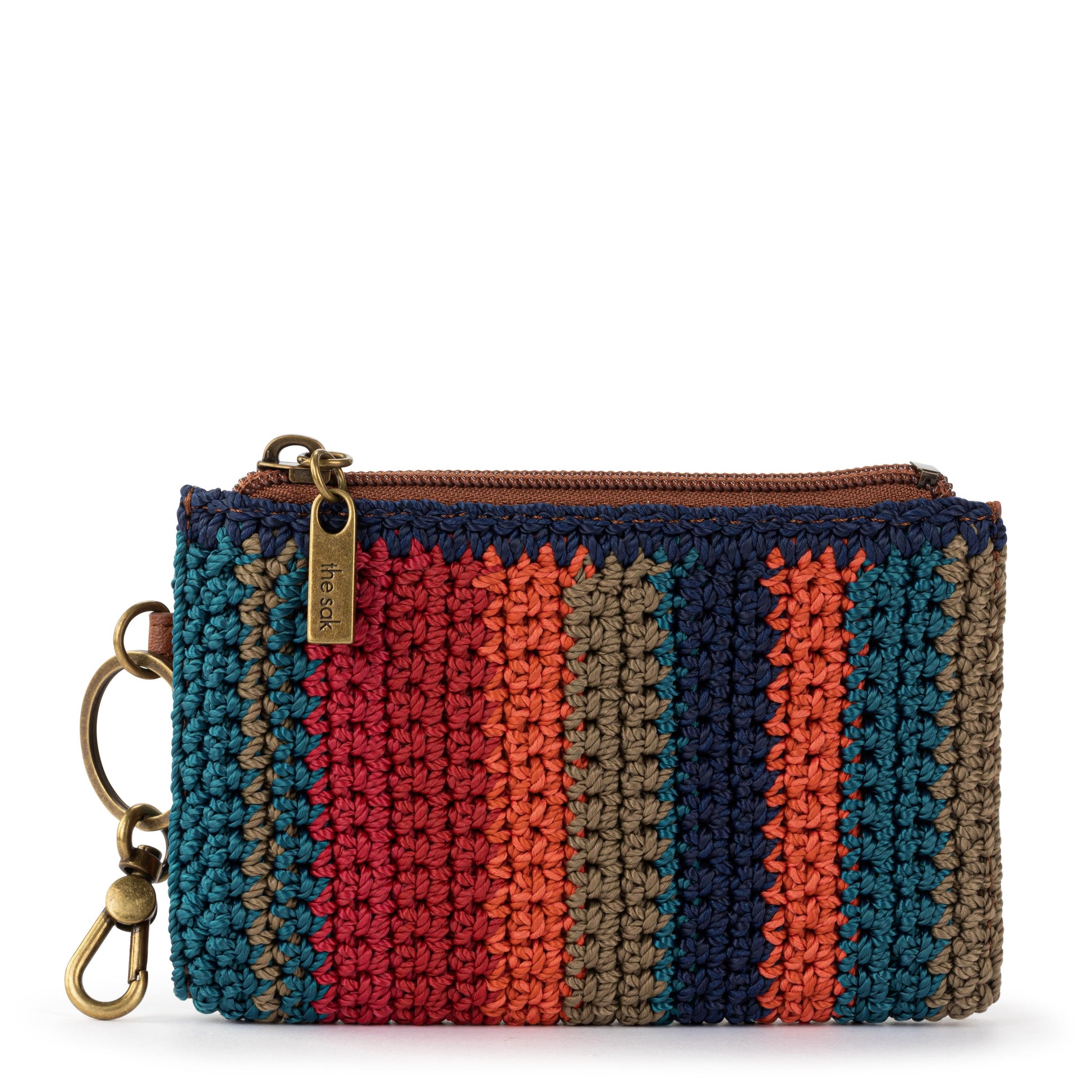 The Sak Encino Essential Wallet Crochet - Serape Stripe