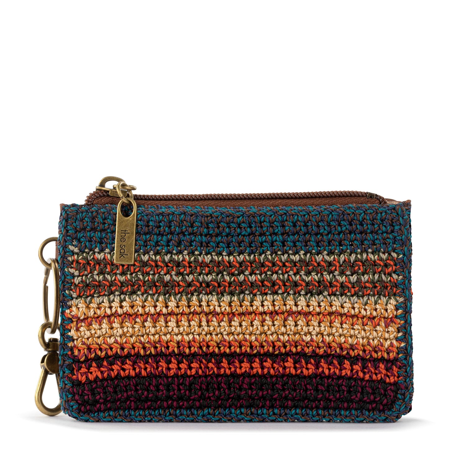 The Sak Encino Essential Wallet Crochet - Woodland Stripe