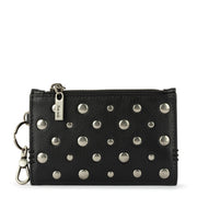Encino Essential Wallet - Leather - Black Silver Stud