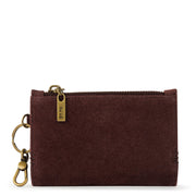 Encino Essential Wallet - Leather - Mahogany Suede