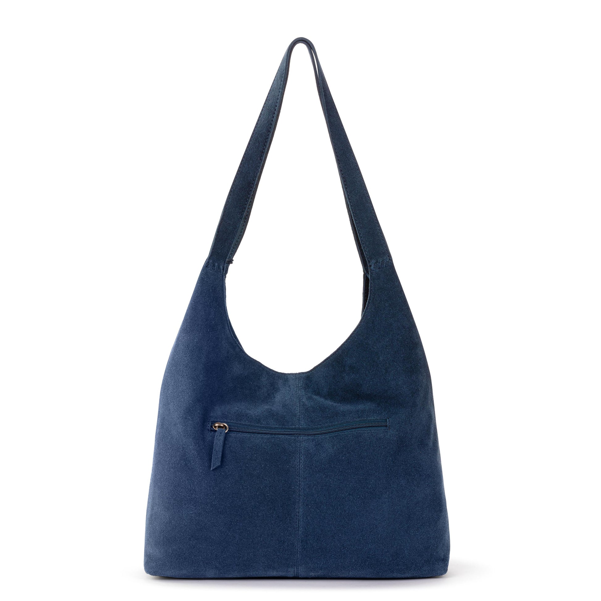 The Sak Huntley Hobo Leather - Indigo Suede