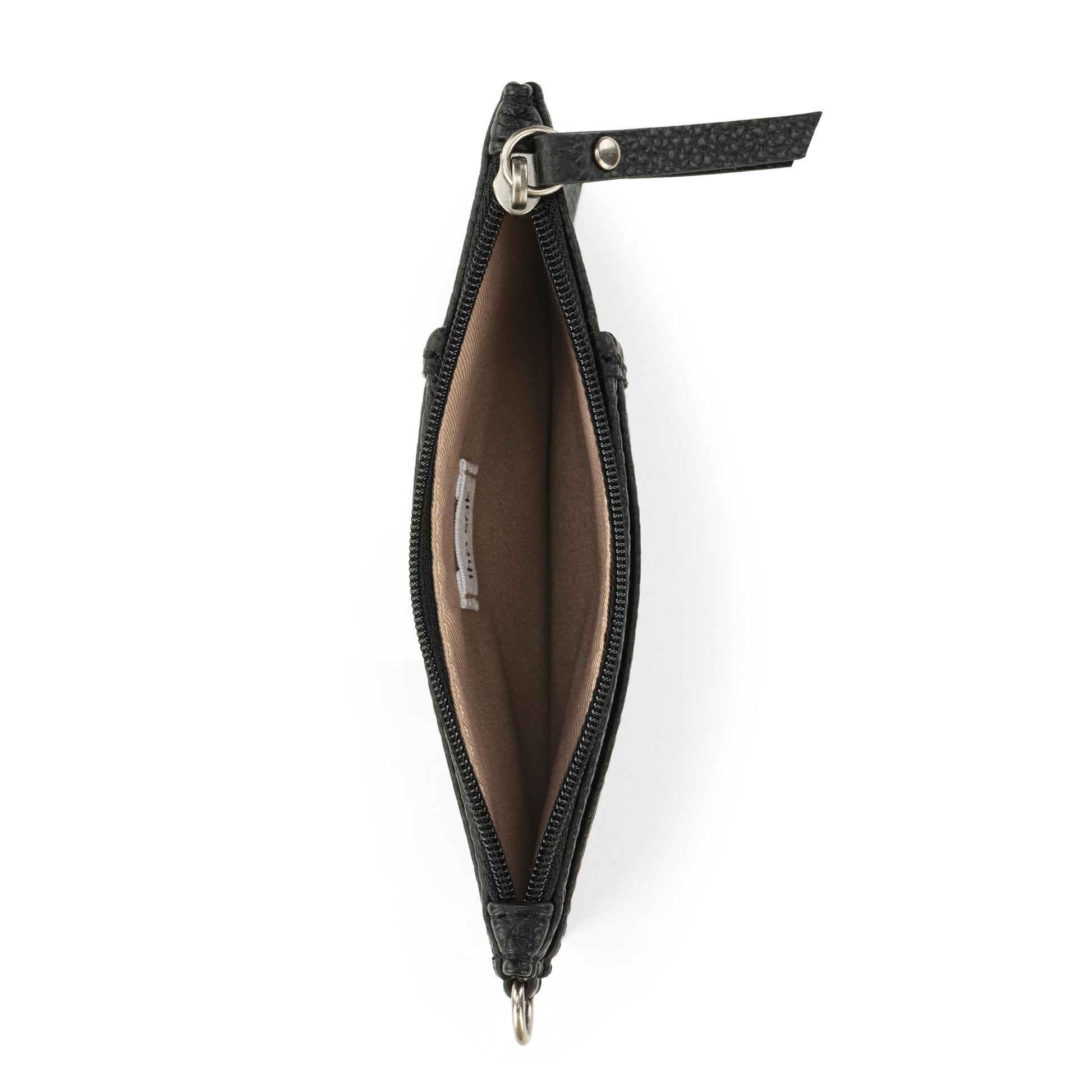 The Sak Iris Card Wristlet Leather - Black