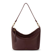 Jasmine Small Hobo - Leather - Mahogany