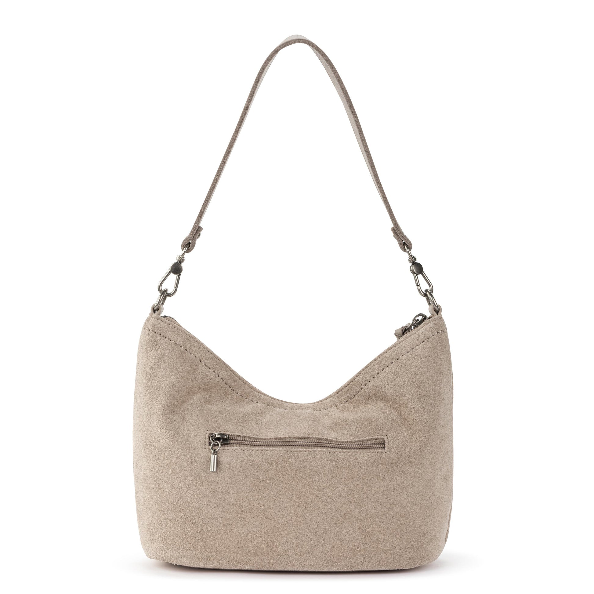 The Sak Jasmine Small Hobo Leather - Sand Suede
