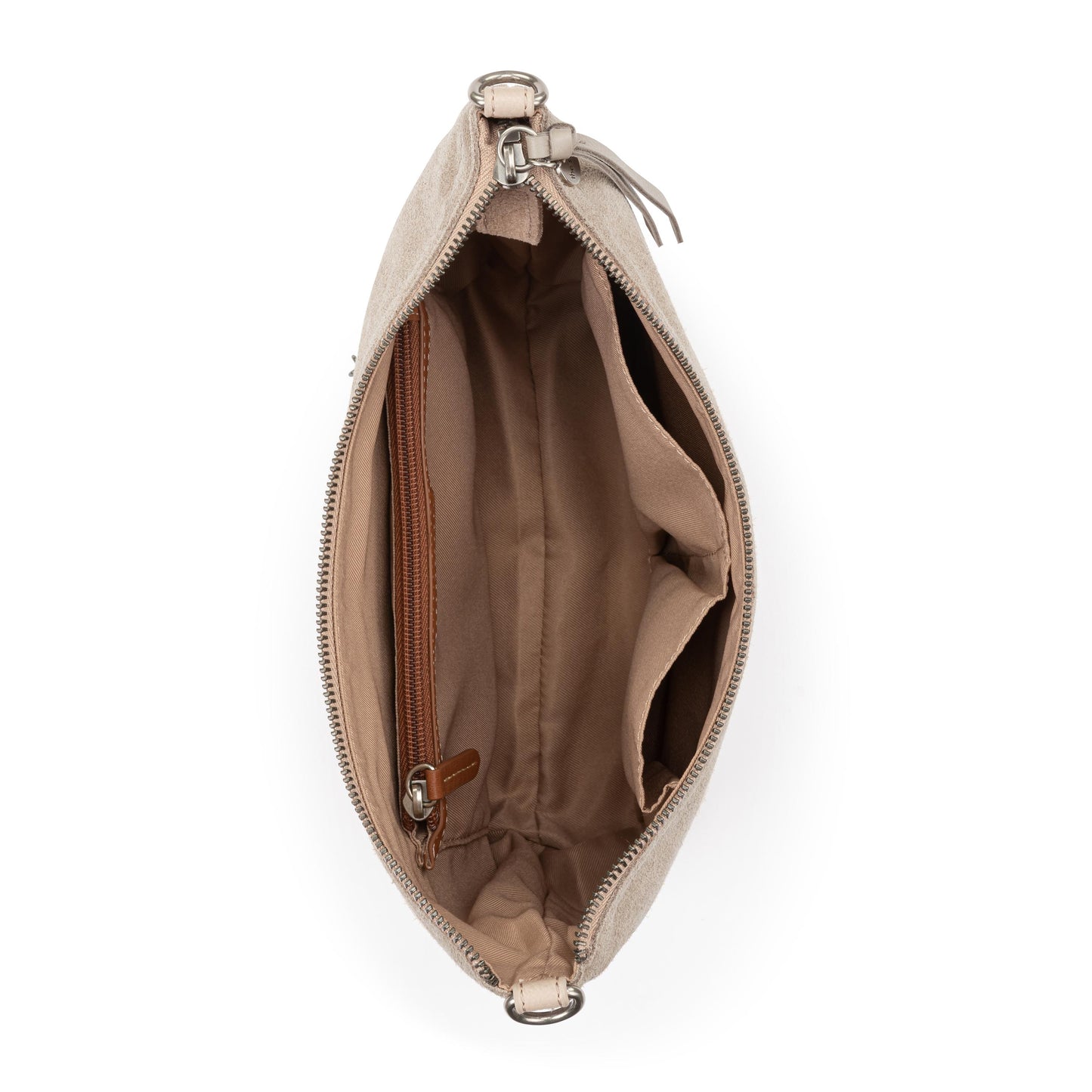 The Sak Jasmine Small Hobo Leather - Sand Suede