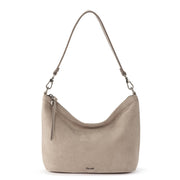 Jasmine Small Hobo - Leather - Sand Suede