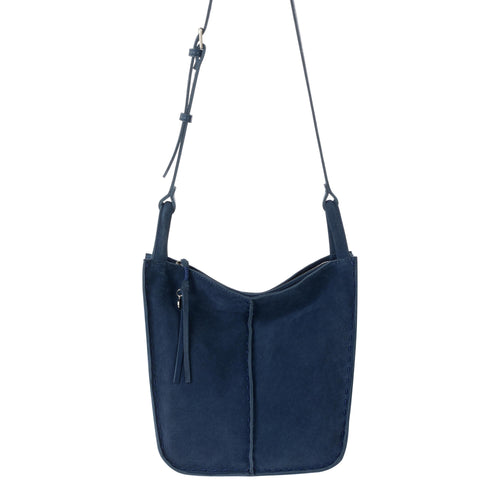 The Sak Los Feliz Crossbody - Leather - Indigo Suede