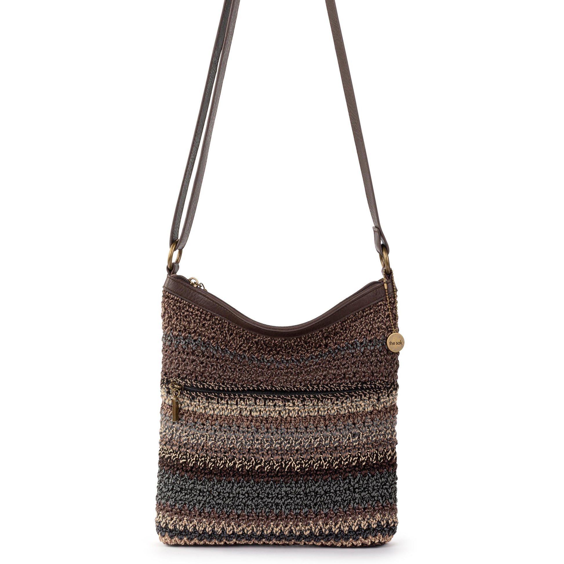 The Sak Lucia Crossbody Crochet - Aspen Stripe