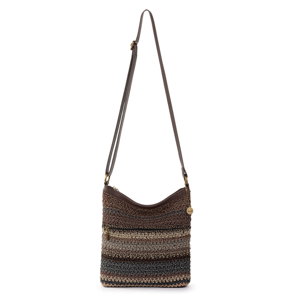 The Sak Lucia Crossbody - Hand Crochet - Aspen Stripe