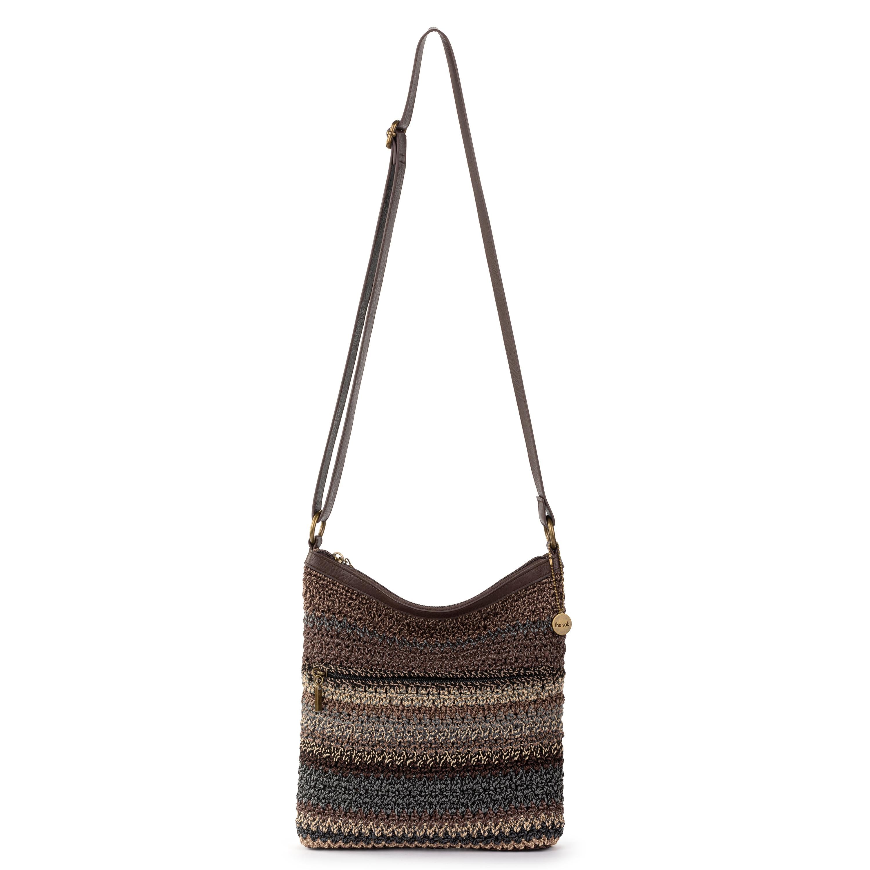 The Sak Lucia Crossbody - Hand Crochet - Aspen Stripe