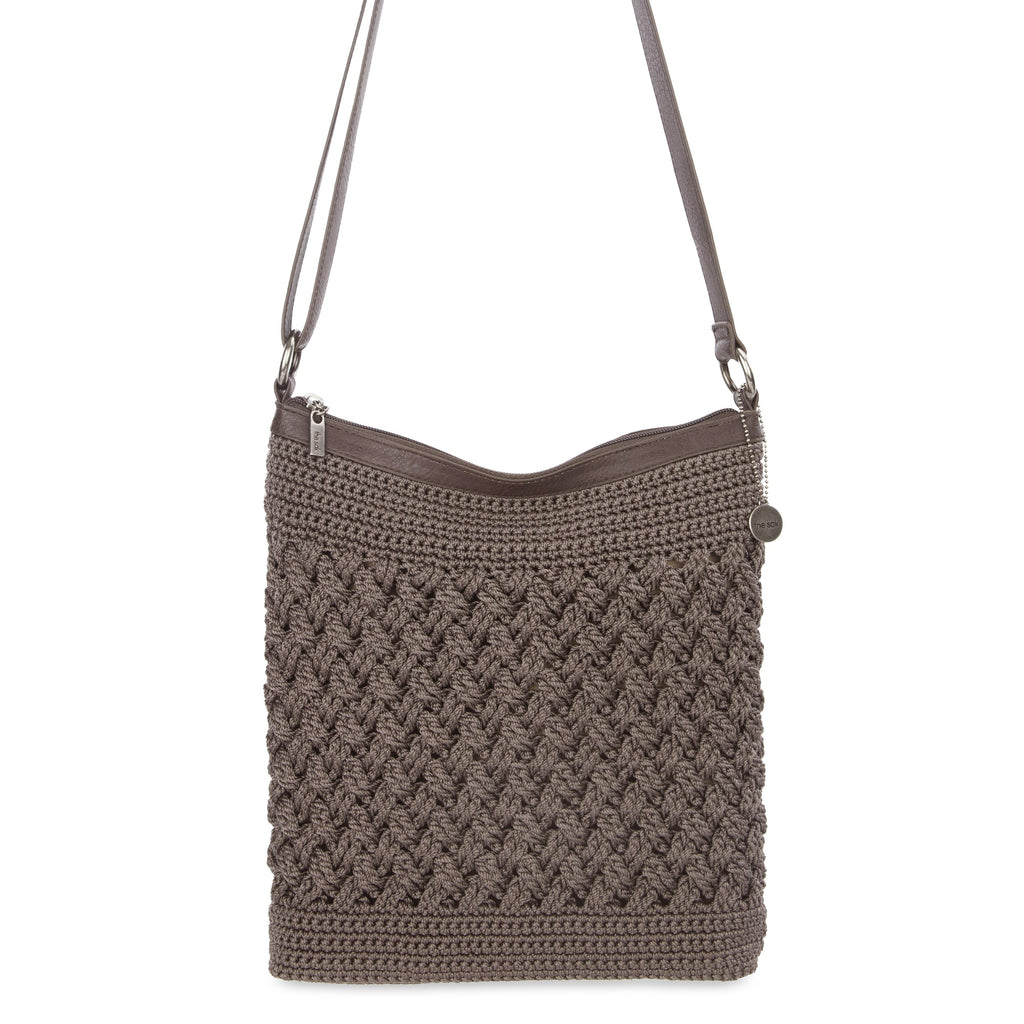 The Sak Lucia Crossbody - Hand Crochet - Mushroom Cozy Weave