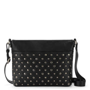 Melrose Crossbody - Leather - Black Silver Stud