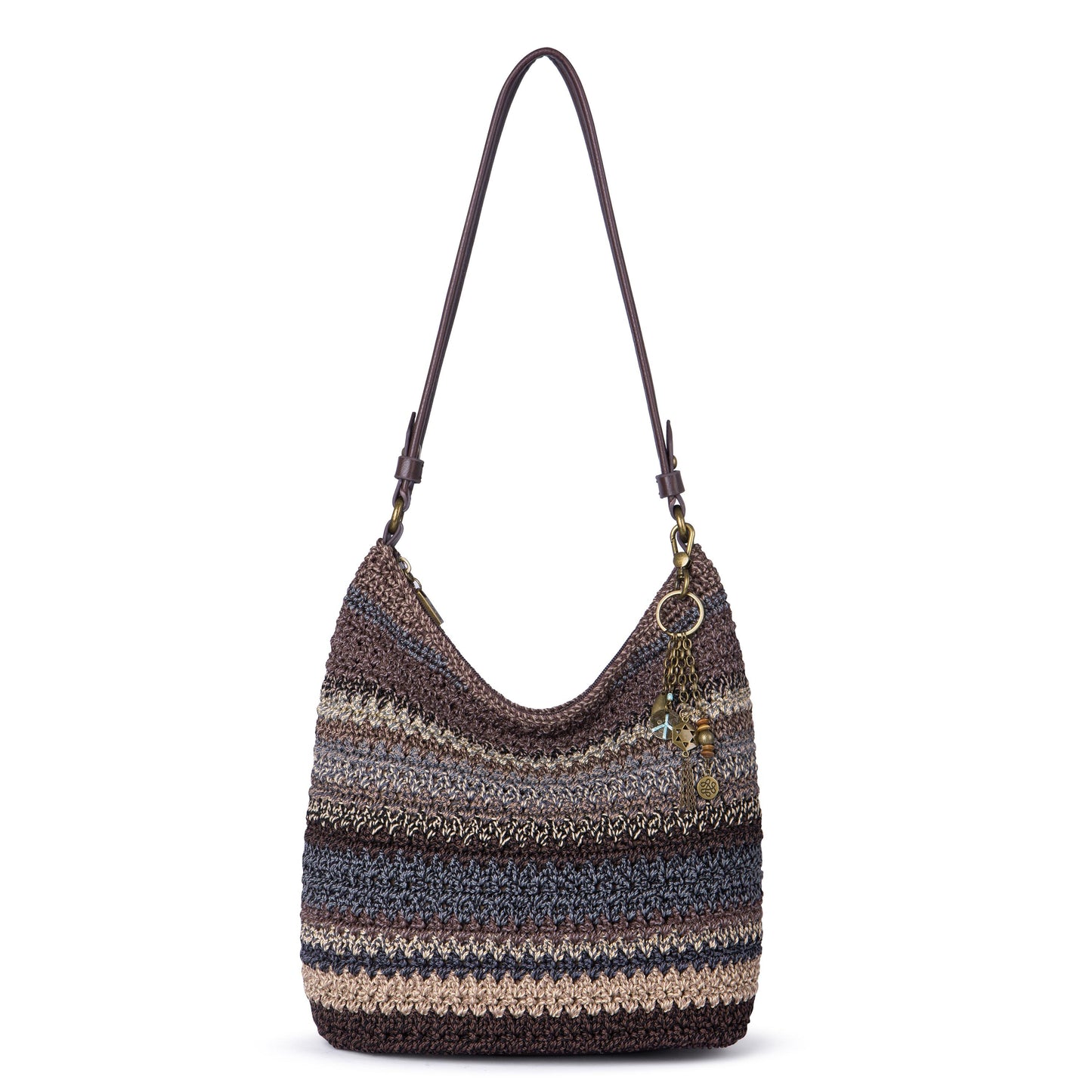 The Sak Sequoia Hobo Crochet - Aspen Stripe