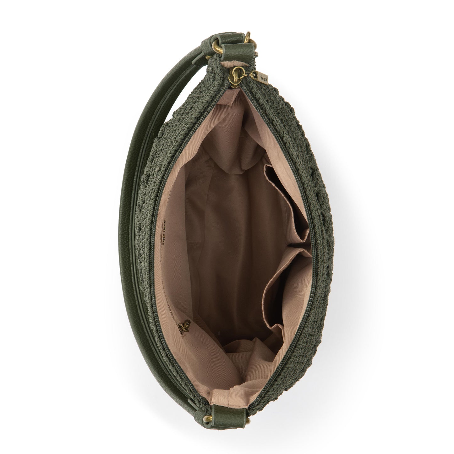 The Sak Sequoia Hobo Crochet - Moss Cozy Weave