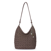 Sequoia Hobo - Hand Crochet - Mushroom Cozy Weave