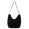 The Sak Sequoia Hobo - Leather - Black Suede Terra Stitch