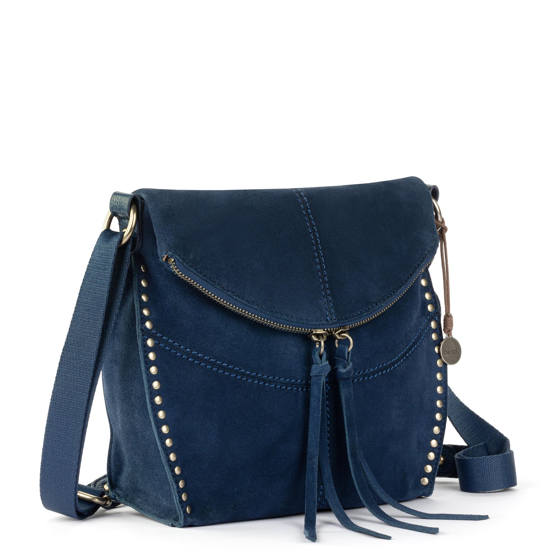 The Sak Silverlake Crossbody Leather - Indigo Suede