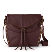 Silverlake Flap Crossbody - Leather - Mahogany