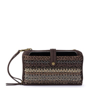 Iris Smartphone Wallet - Hand Crochet - Aspen Stripe