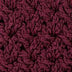 Bolinas Clog - Hand Crochet - Black Cherry Cozy Weave
