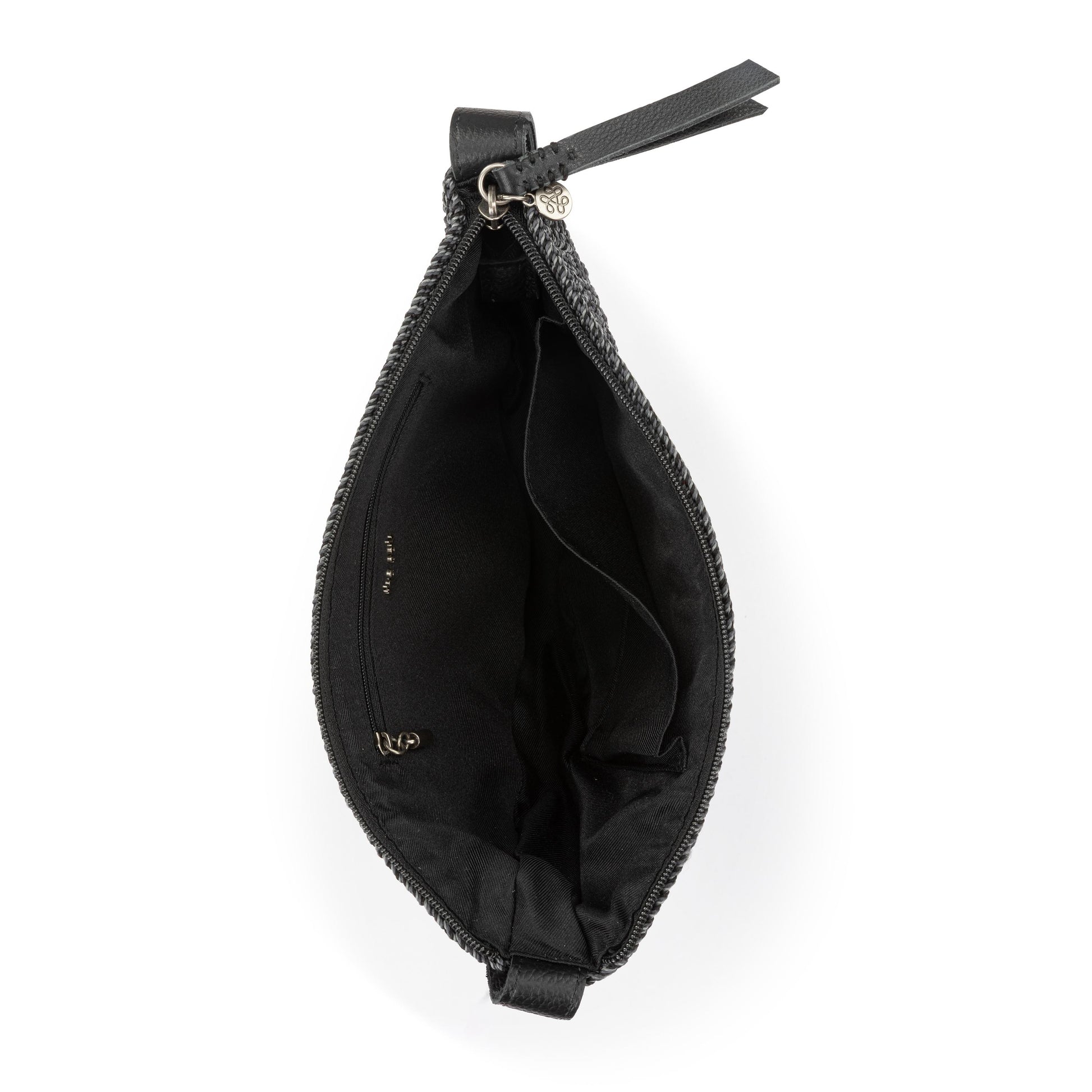 The Sak Tess Sling Bag Crochet - Black Static