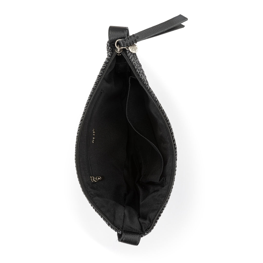 The Sak Tess Sling - Hand Crochet - Black Static