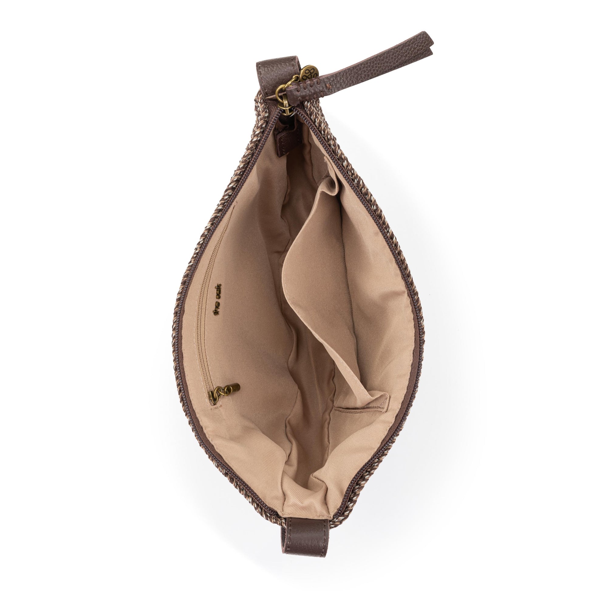 The Sak Tess Sling Bag Crochet - Brown Static